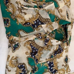 Vintagey see thru blouse!